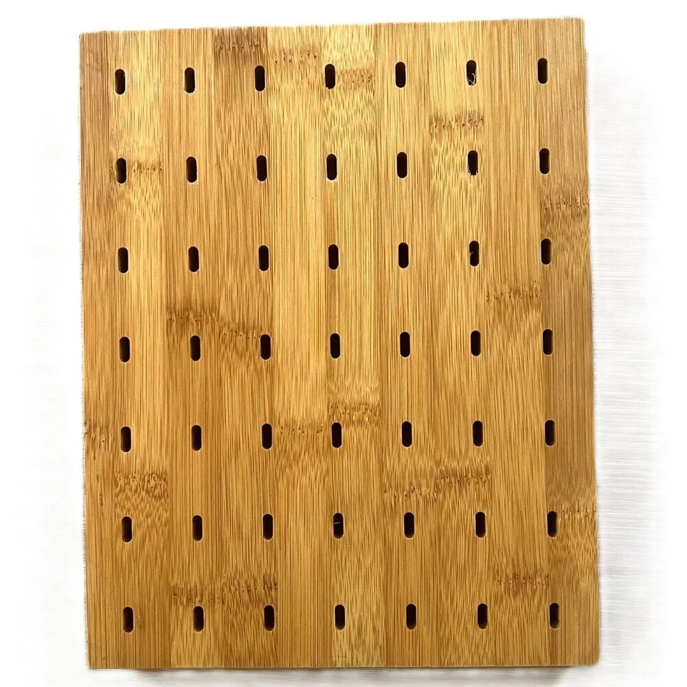 PacknWood 49 Holes Thick Bamboo Paddle Pick Holder 210SAMBRO49